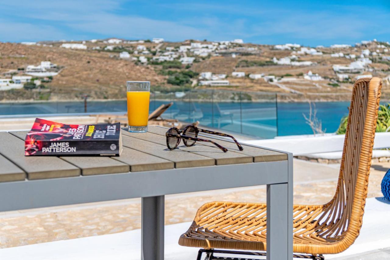Appartamento Corfos Blue Mykonos Ornos  Esterno foto