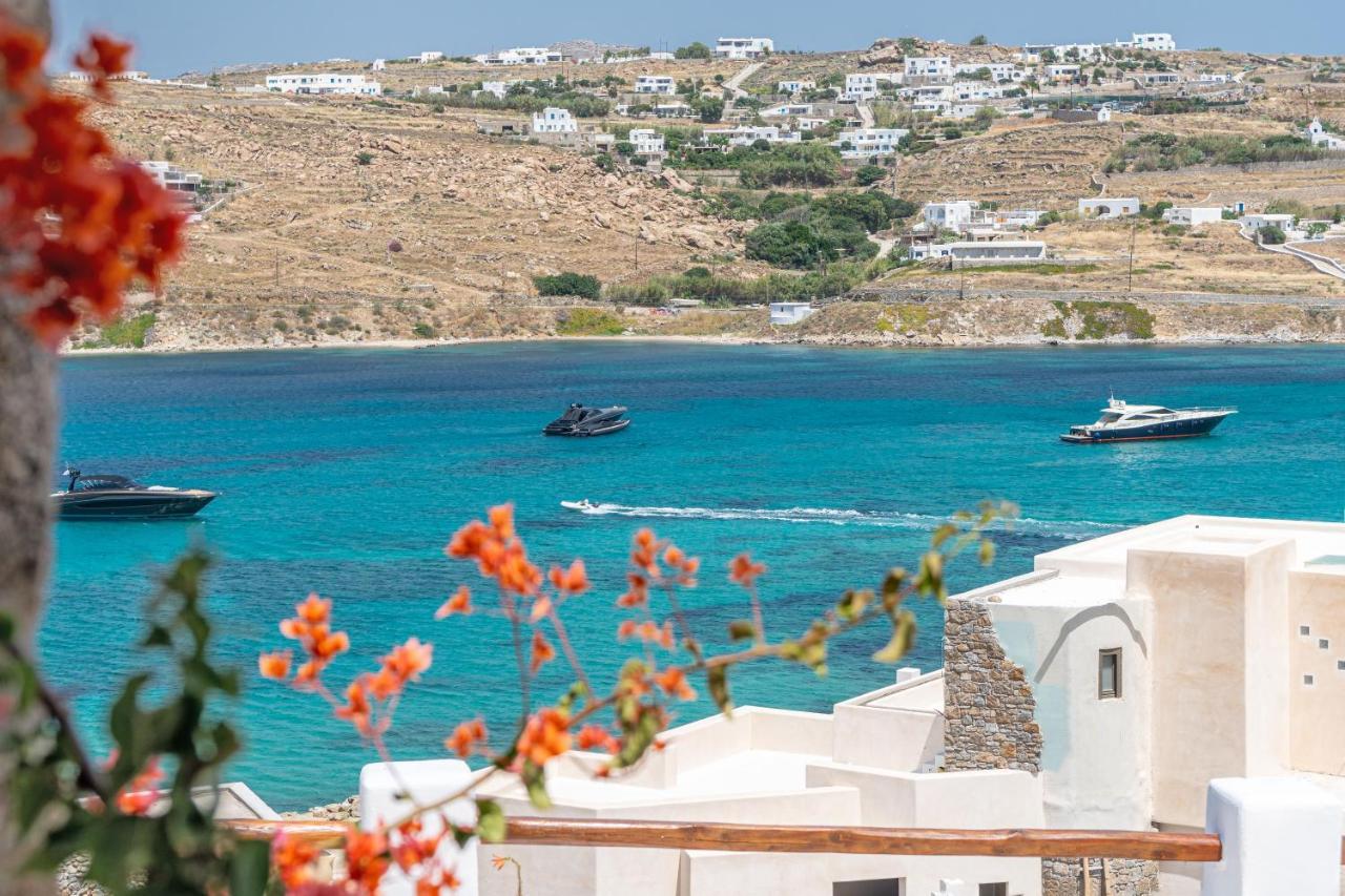 Appartamento Corfos Blue Mykonos Ornos  Esterno foto