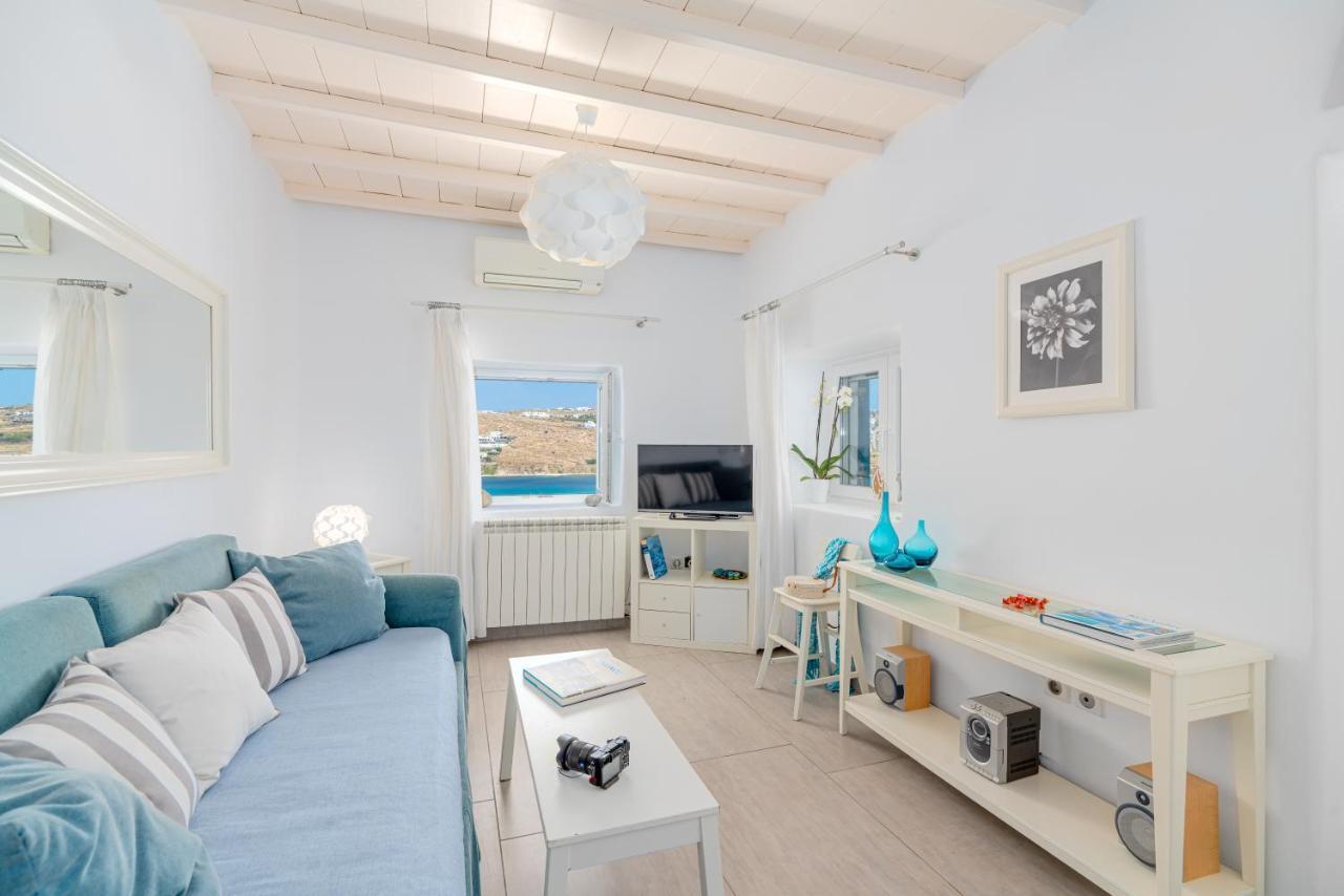 Appartamento Corfos Blue Mykonos Ornos  Esterno foto
