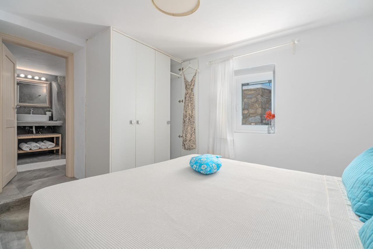 Appartamento Corfos Blue Mykonos Ornos  Esterno foto