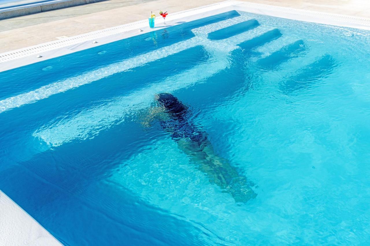 Appartamento Corfos Blue Mykonos Ornos  Esterno foto