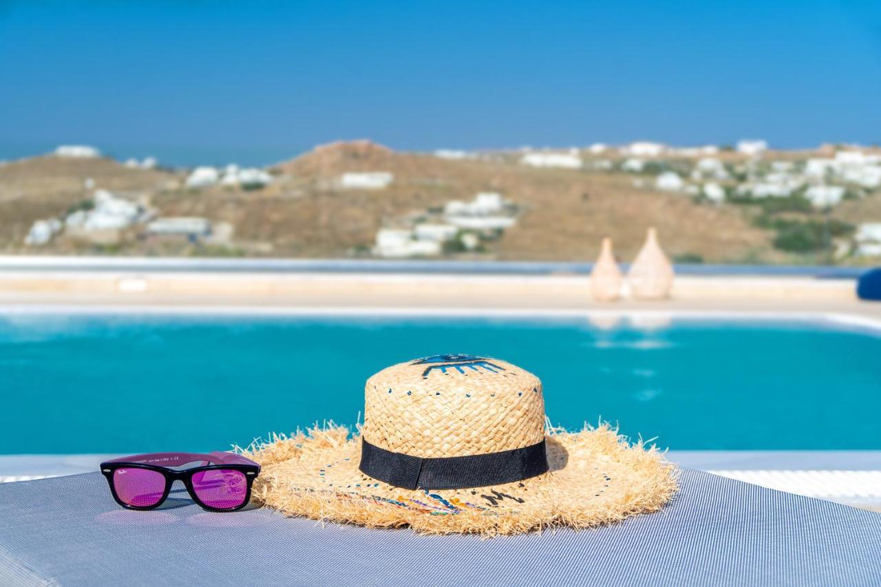 Appartamento Corfos Blue Mykonos Ornos  Esterno foto