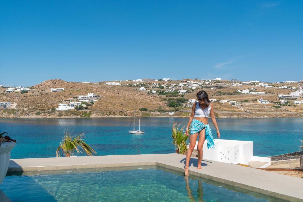 Appartamento Corfos Blue Mykonos Ornos  Esterno foto