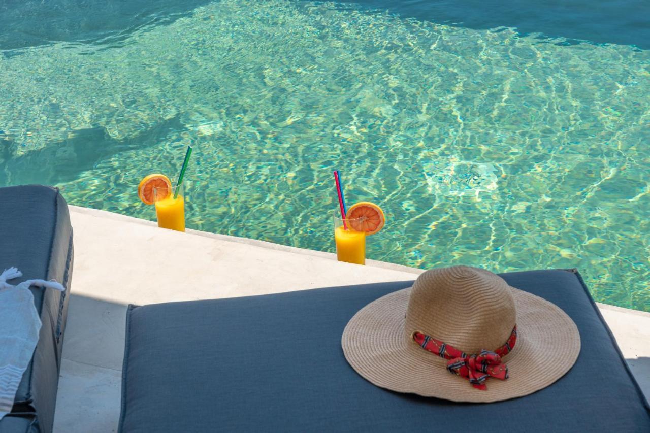 Appartamento Corfos Blue Mykonos Ornos  Esterno foto