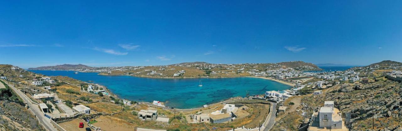 Appartamento Corfos Blue Mykonos Ornos  Esterno foto