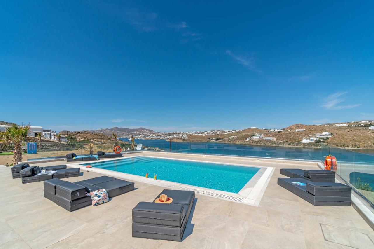 Appartamento Corfos Blue Mykonos Ornos  Esterno foto