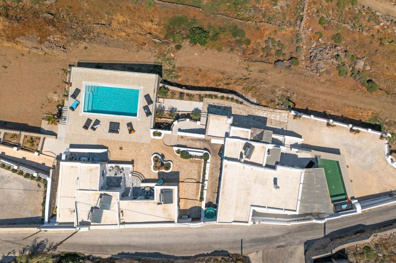 Appartamento Corfos Blue Mykonos Ornos  Esterno foto