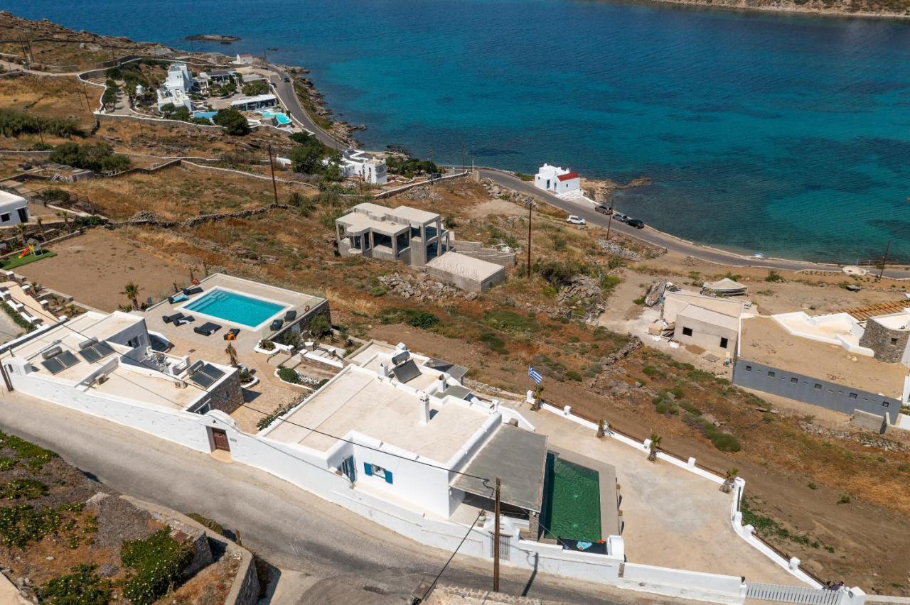 Appartamento Corfos Blue Mykonos Ornos  Esterno foto