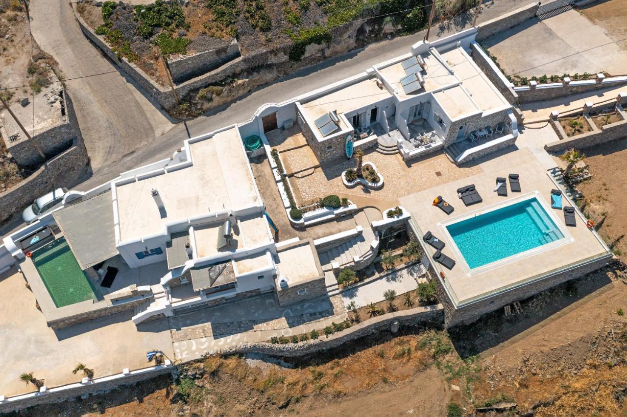 Appartamento Corfos Blue Mykonos Ornos  Esterno foto